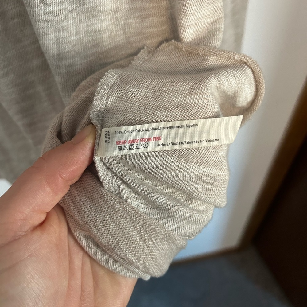 Free People Cowl Neck Sweater - Beige - Picture 4 of 5